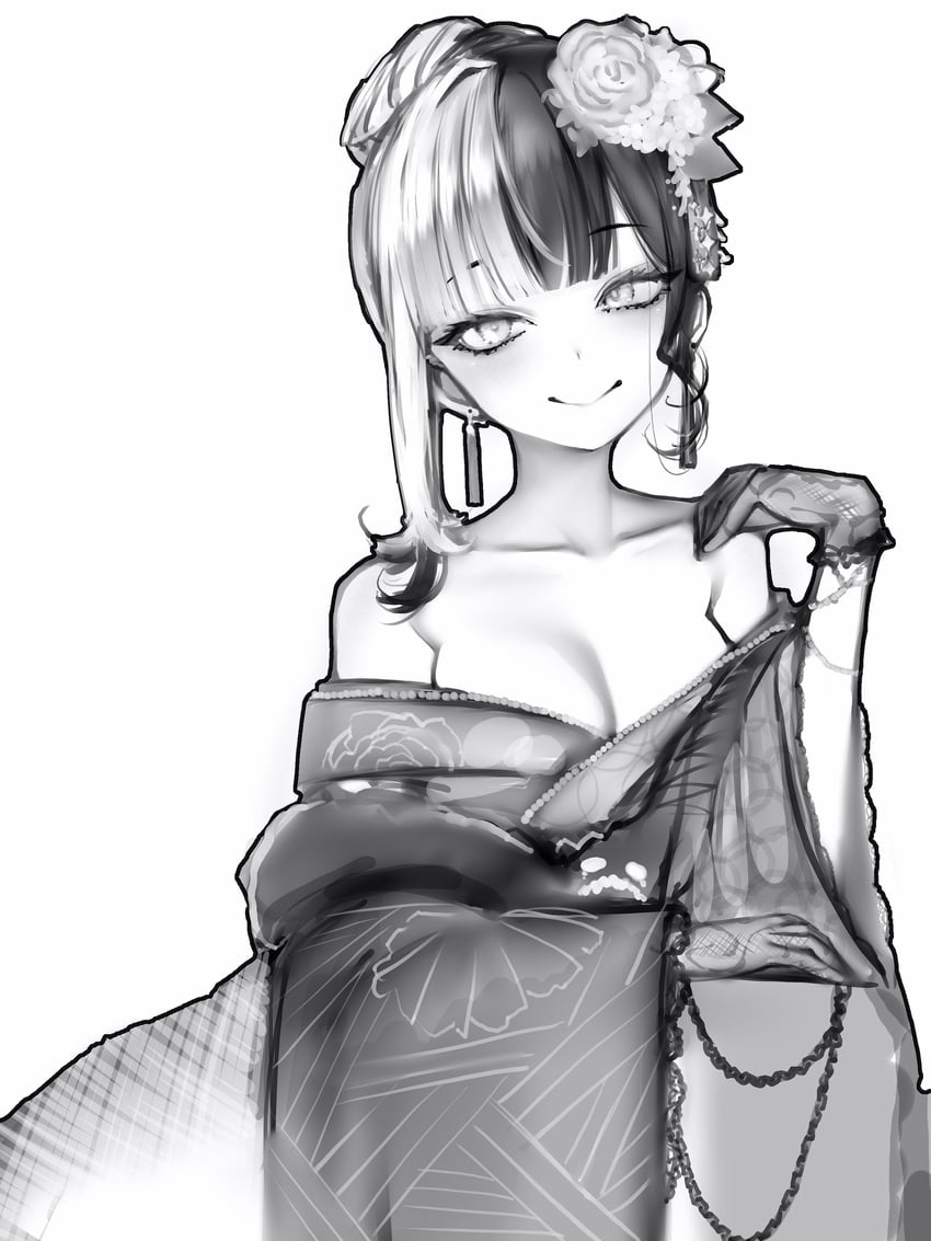shiori novella (hololive and 1 more) drawn by nanashi_(nlo)