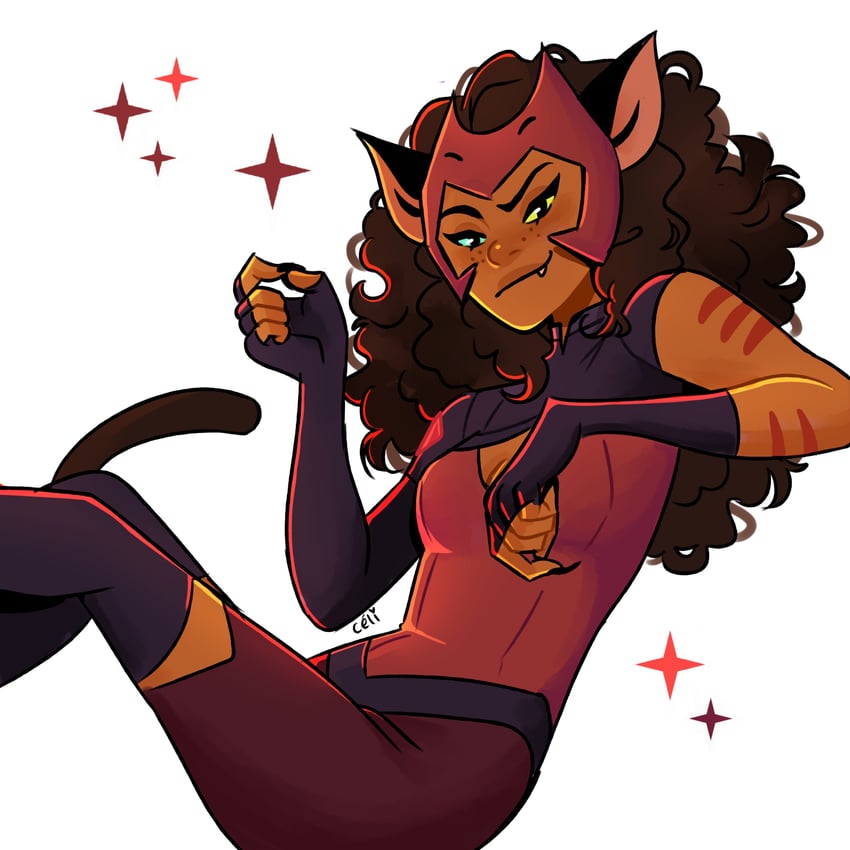 catra (she-ra and the princesses of power) drawn by pianta_celi