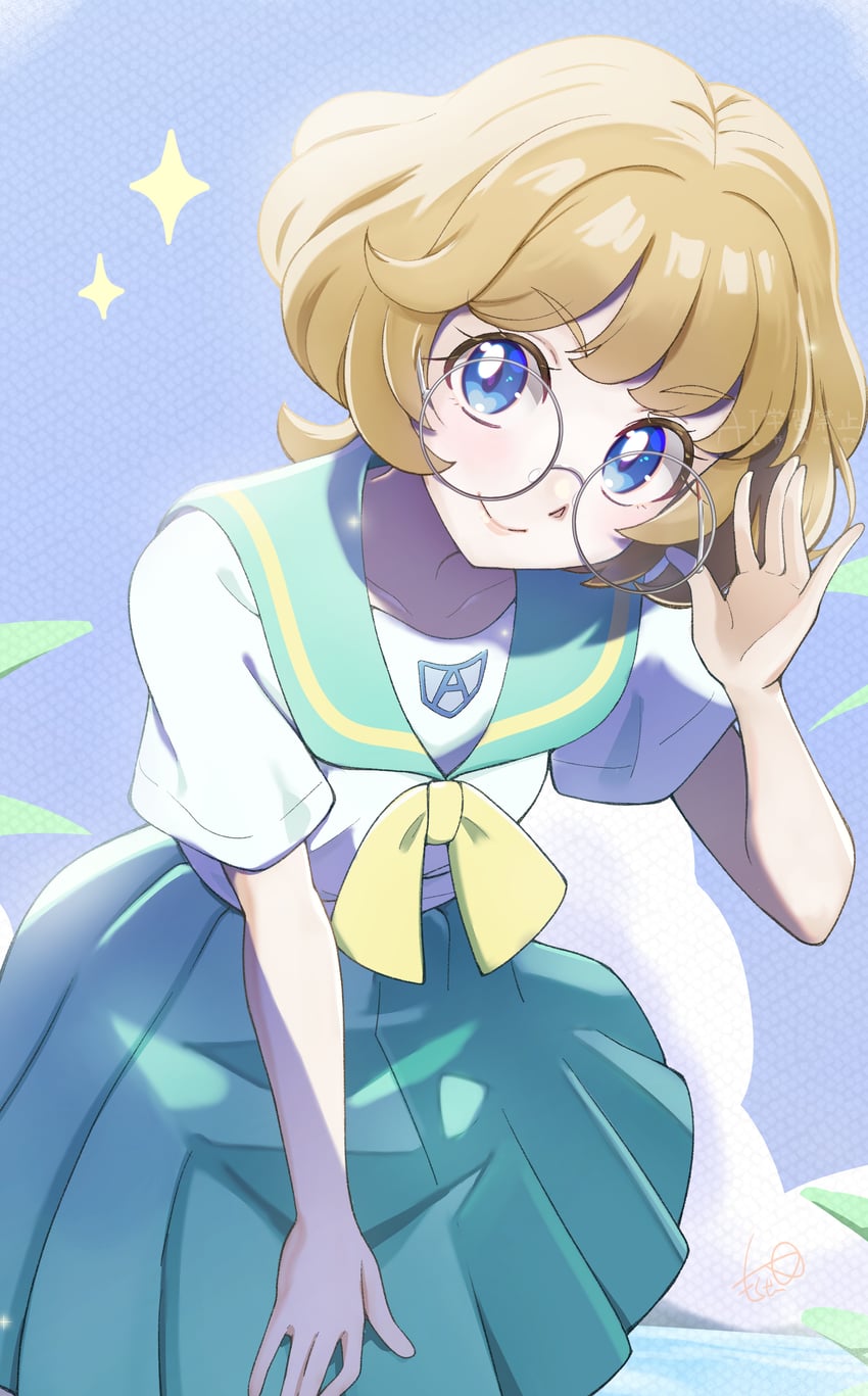 ichinose minori (precure and 1 more) drawn by europa_715