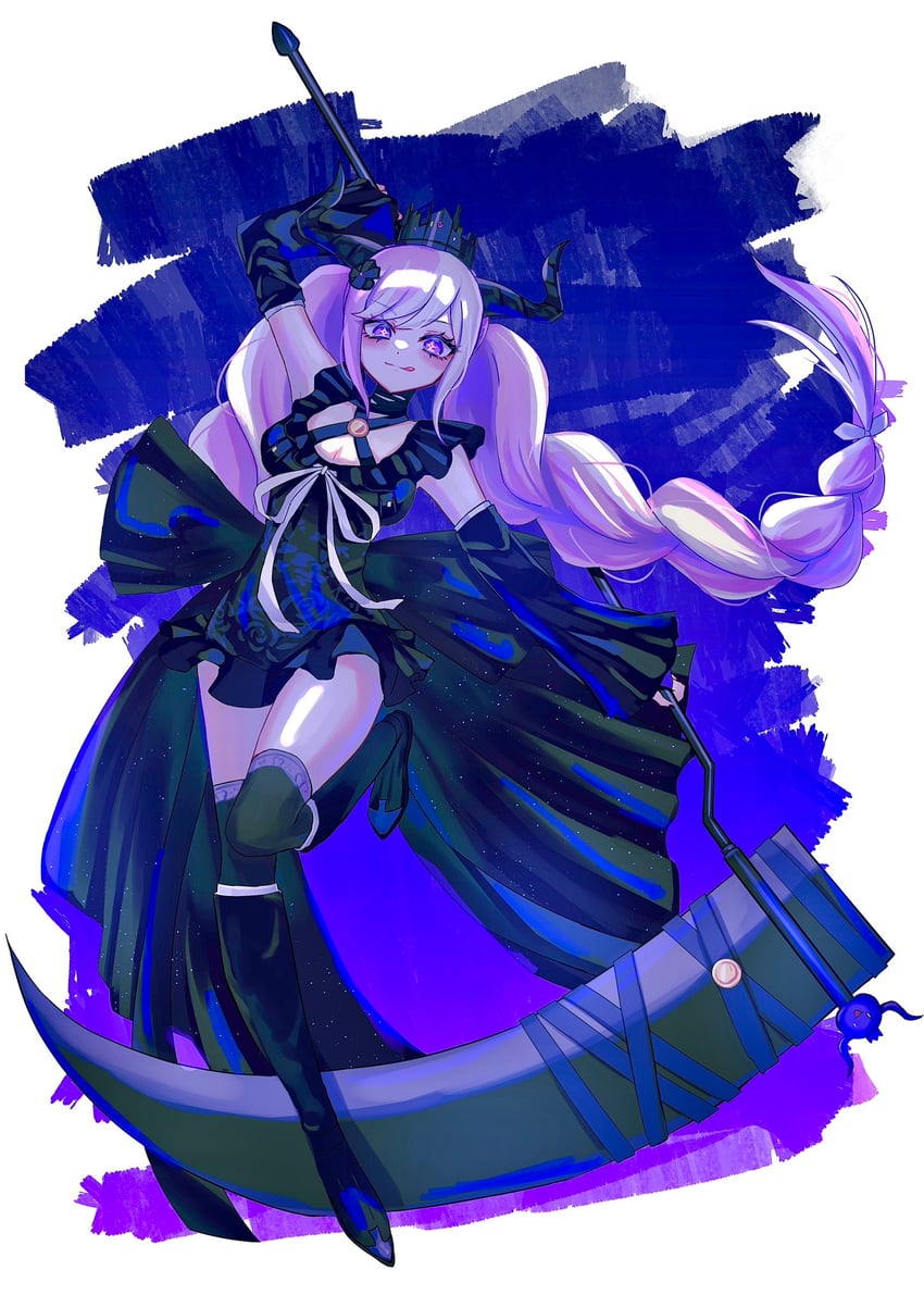 shinigami (master detective archives: rain code) drawn by donburi_(minami_don)