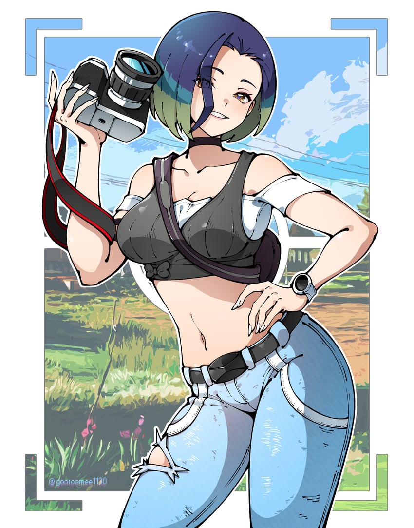 perrin (pokemon and 1 more) drawn by gooroomee