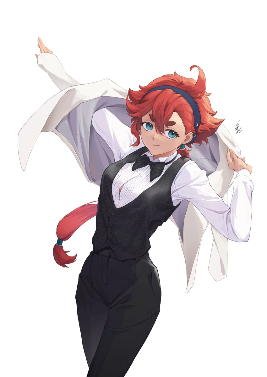 suletta mercury (gundam and 1 more) drawn by mian_li