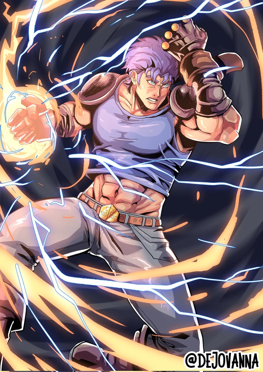 jonathan joestar (jojo no kimyou na bouken and 1 more) drawn by dejovanna