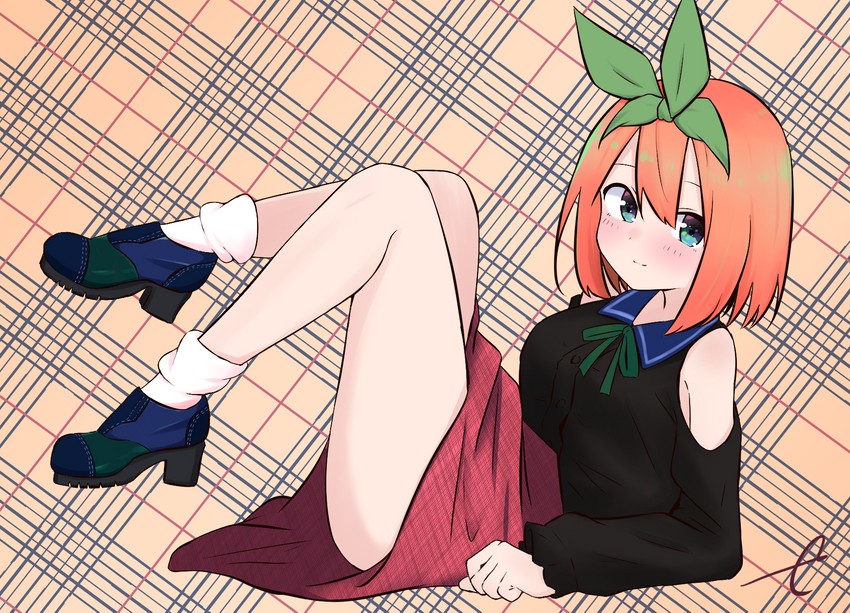 nakano yotsuba (go-toubun no hanayome) drawn by kujou_karasuma
