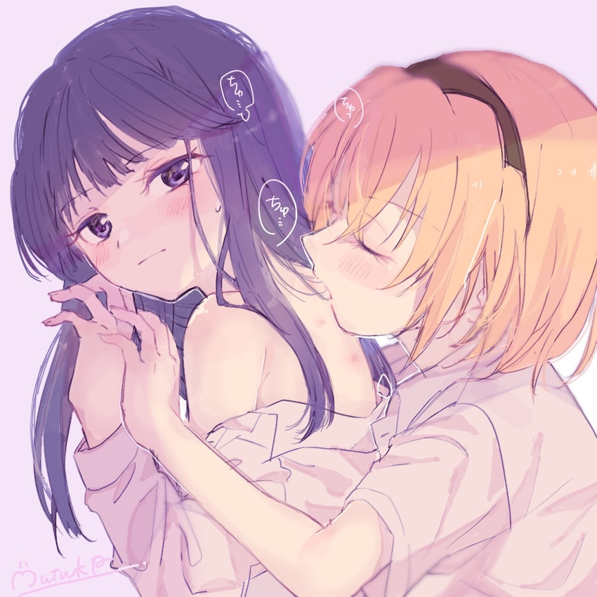 furude rika and houjou satoko (higurashi no naku koro ni) drawn by mutsuki_(fujisakike)