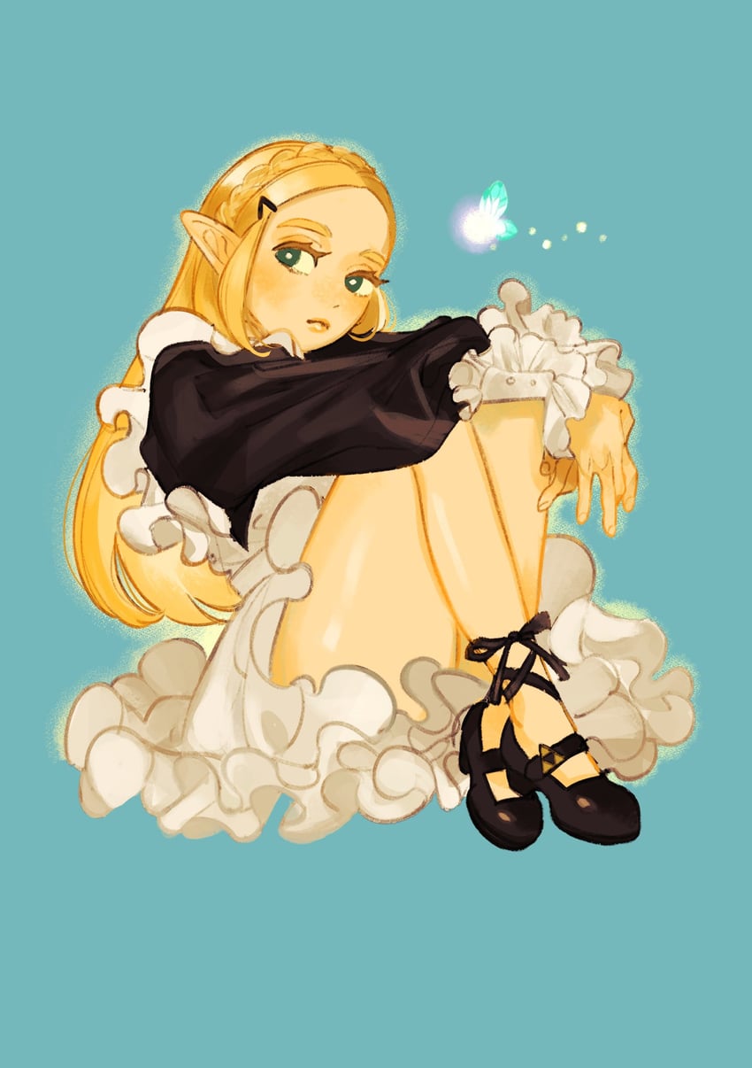 princess zelda and navi (the legend of zelda and 1 more) drawn by turippy