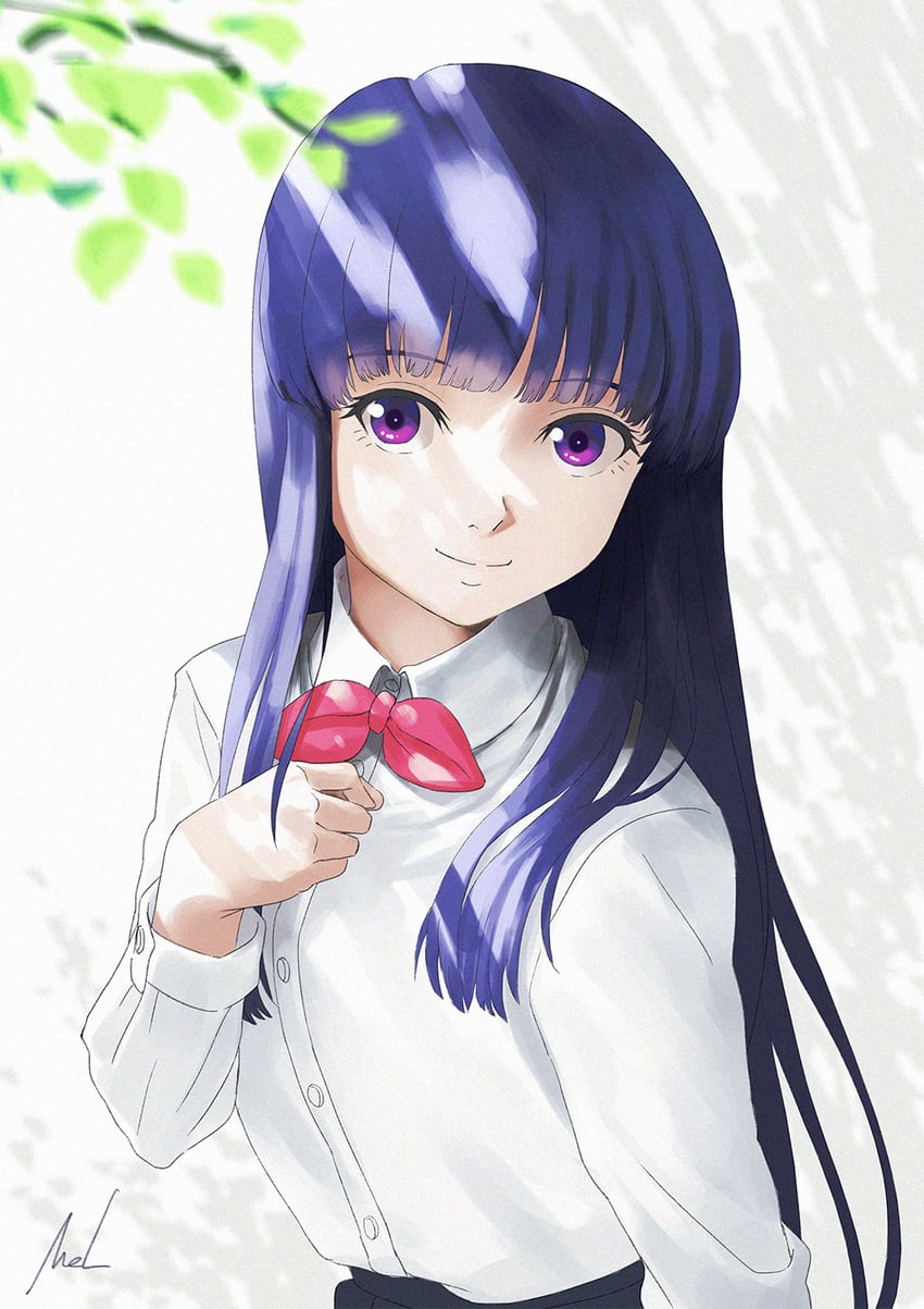 furude rika (higurashi no naku koro ni) drawn by mac_naut