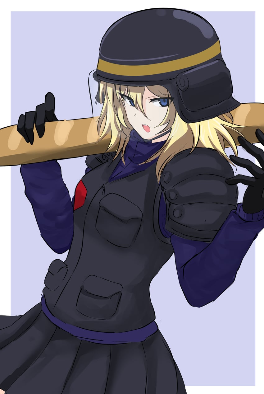 oshida (girls und panzer and 1 more) drawn by aikir_(jml5160)