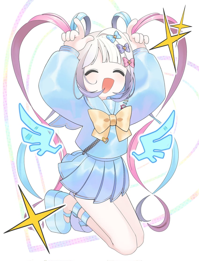 chouzetsusaikawa tenshi-chan (needy girl overdose) drawn by lua_(qwer123ty)