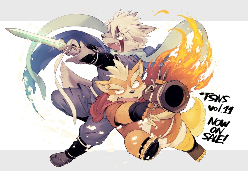 shichimi and oroshi (the spicy ninja scrolls) drawn by kinoshita_jiroh