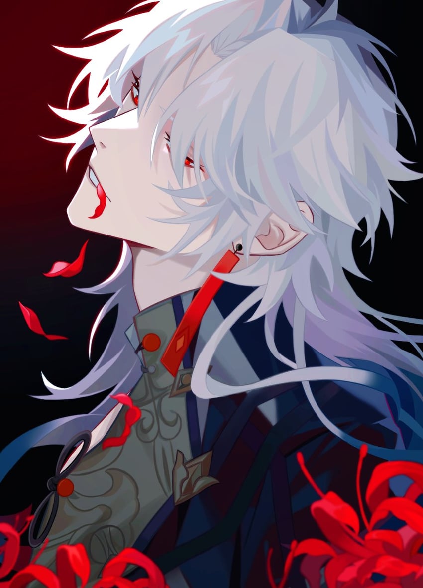 blade and yingxing (honkai and 1 more) drawn by greed_zx