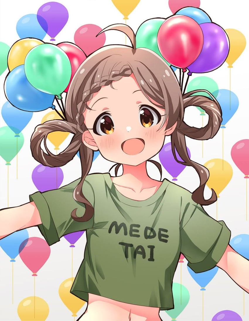 hakozaki serika (idolmaster and 1 more) drawn by goma_konbu