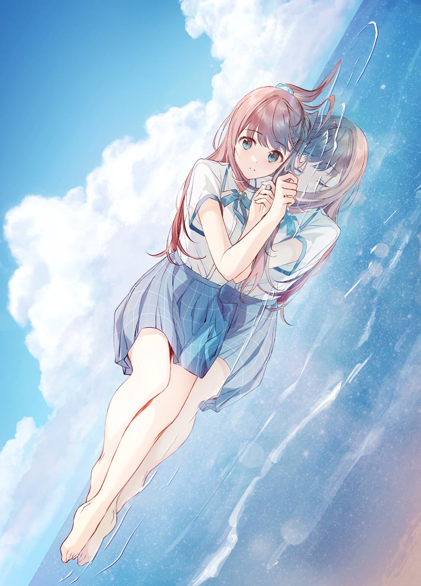 nao and aikawa sunao (replica datte koi o suru) drawn by weee_(raemz)