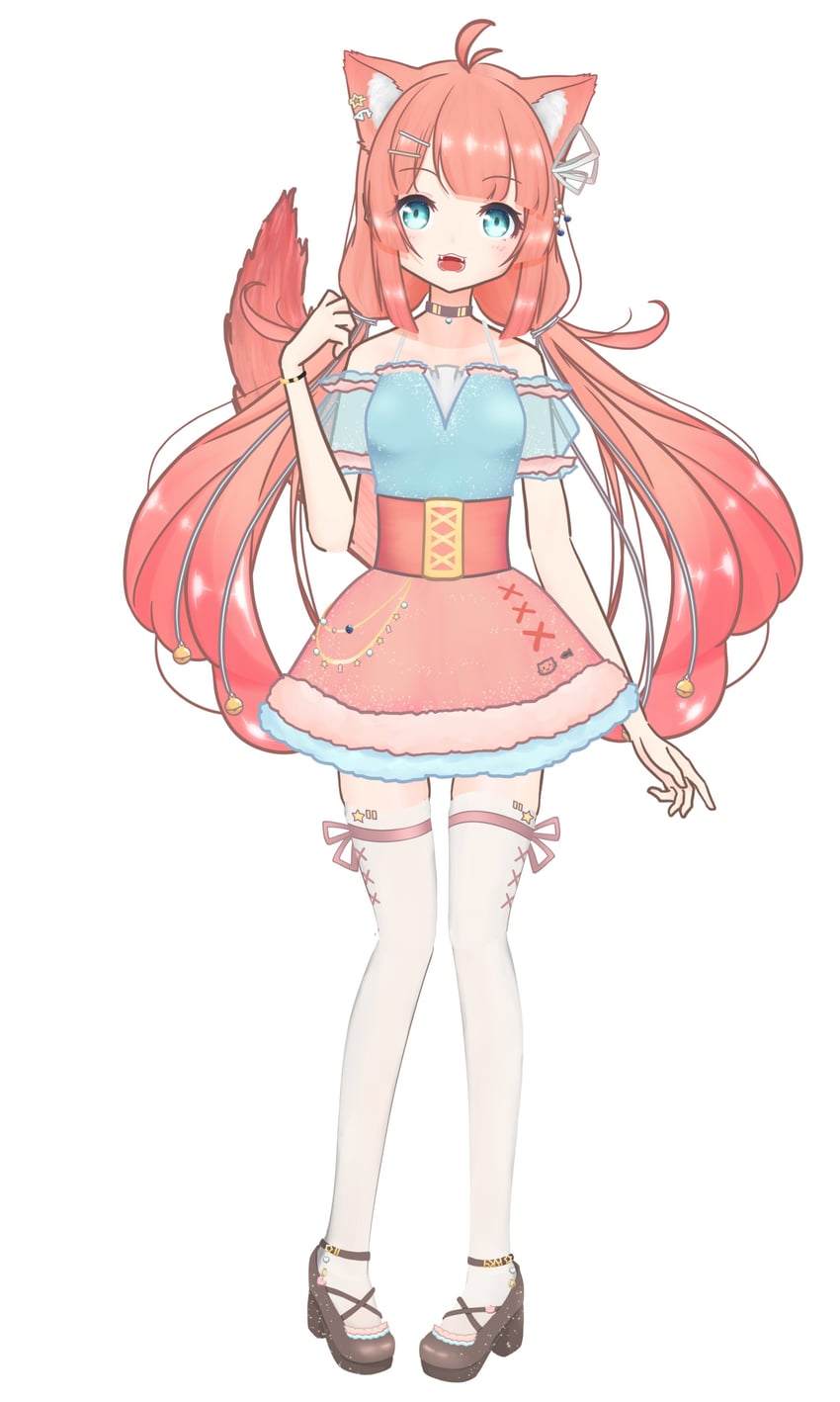 kannazuki miharu (indie virtual youtuber) drawn by kannazuki_miharu_(artist)