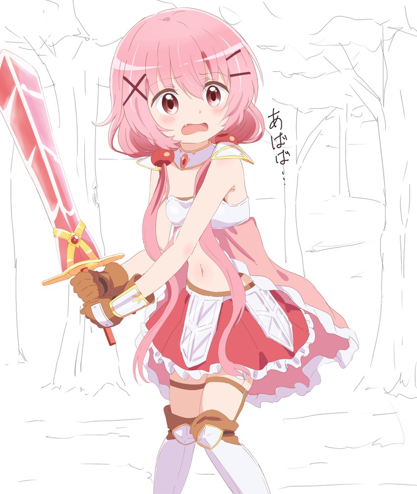 moeta kaoruko, yuria shardet, and akao hikaru (endro! and 1 more) drawn by sincos