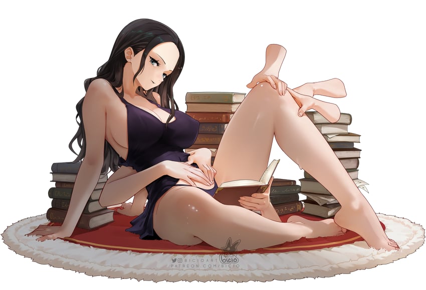 nico robin (one piece) drawn by bicio