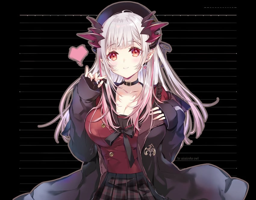 suou patra (nanashi inc. and 1 more) drawn by mimizuku_auru