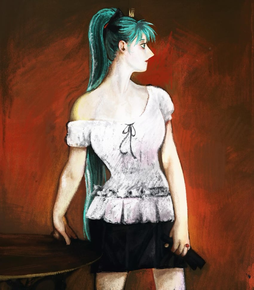 hatsune miku (vocaloid and 2 more) drawn by doriansrooms