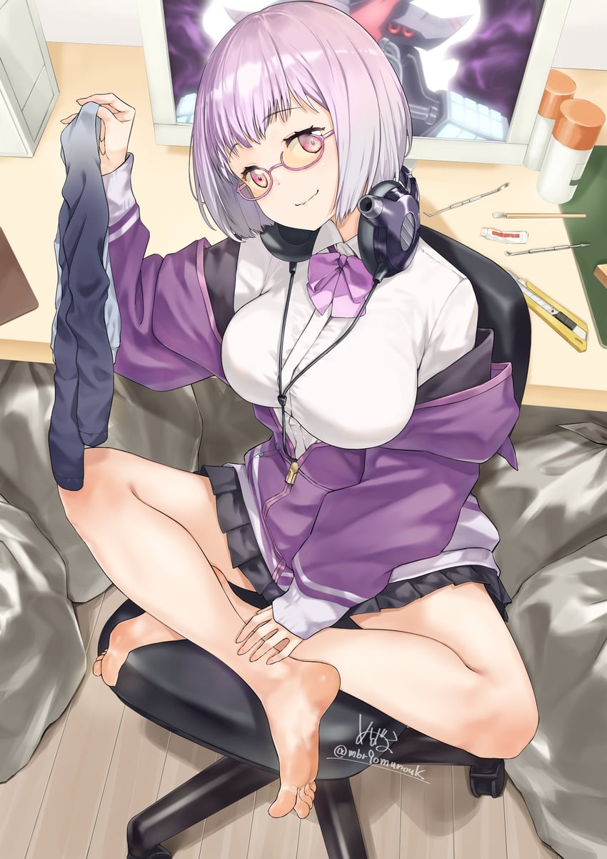 shinjou akane (gridman universe and 1 more) drawn by maburoku