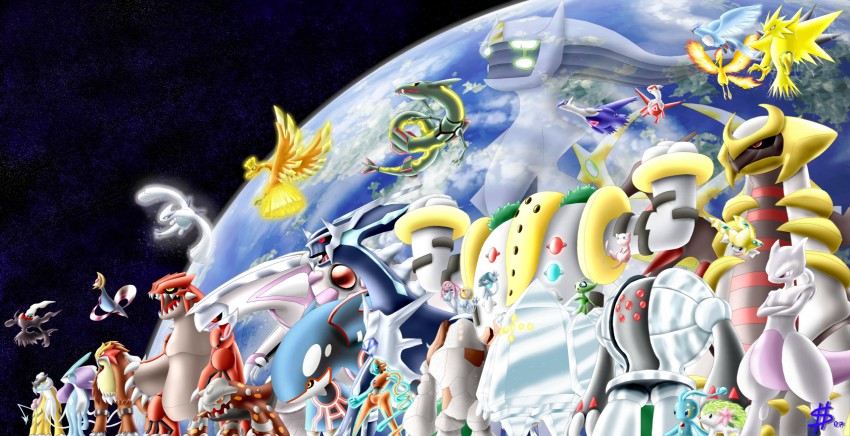 jirachi, mew, latias, mewtwo, latios, and 29 more (pokemon) drawn by esepibe