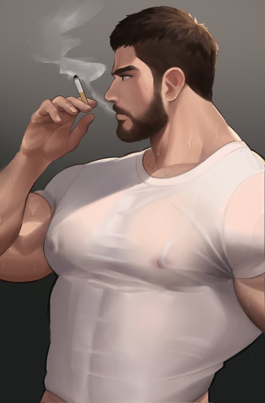 chris redfield (resident evil and 1 more) drawn by gr_goden