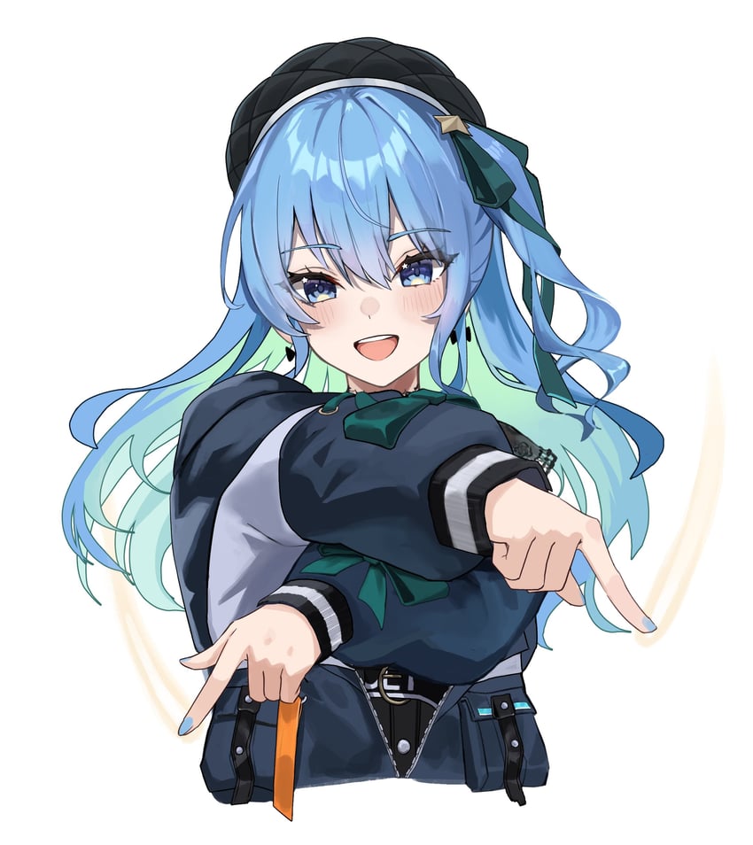 hoshimachi suisei (hololive and 1 more) drawn by gary_huang