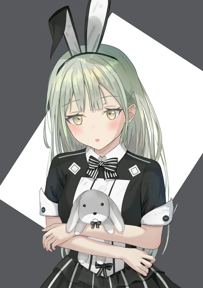 wakaba mutsumi (bang dream! and 1 more) drawn by beniyomogi