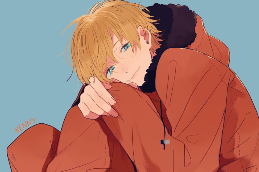 kenny mccormick (south park) drawn by pprmr
