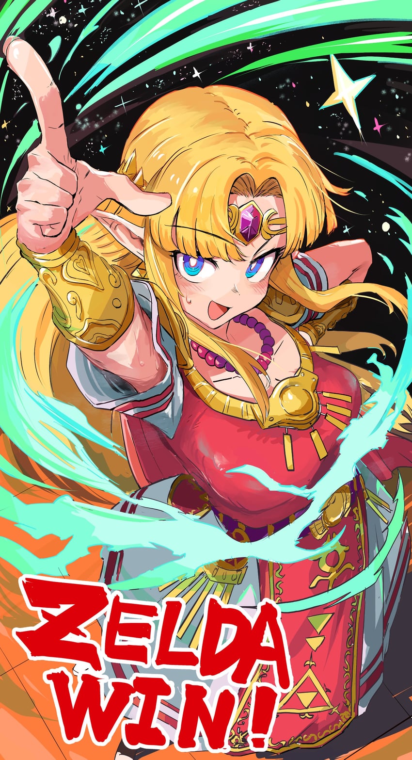 princess zelda (the legend of zelda and 2 more) drawn by ishijimajirou