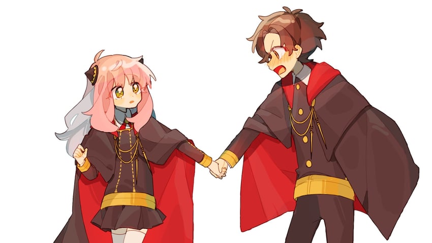 anya and damian desmond (spy x family) drawn by yingwdcp999