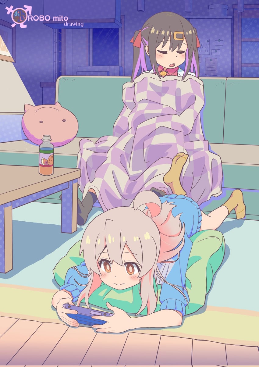oyama mahiro and oyama mihari (onii-chan wa oshimai!) drawn by robomito