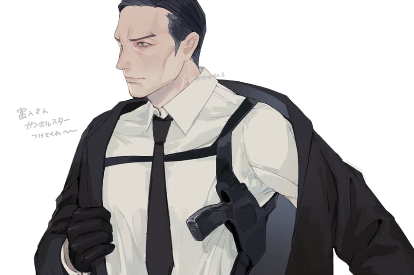 tomiiri junzo (toshi densetsu kaitai center) drawn by nono_(n0n0n0n0n_0)