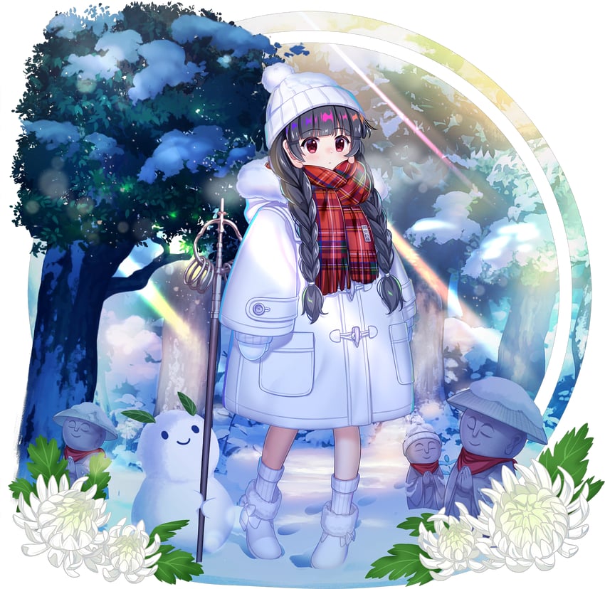 yatadera narumi (touhou and 1 more) drawn by rotte_(1109)