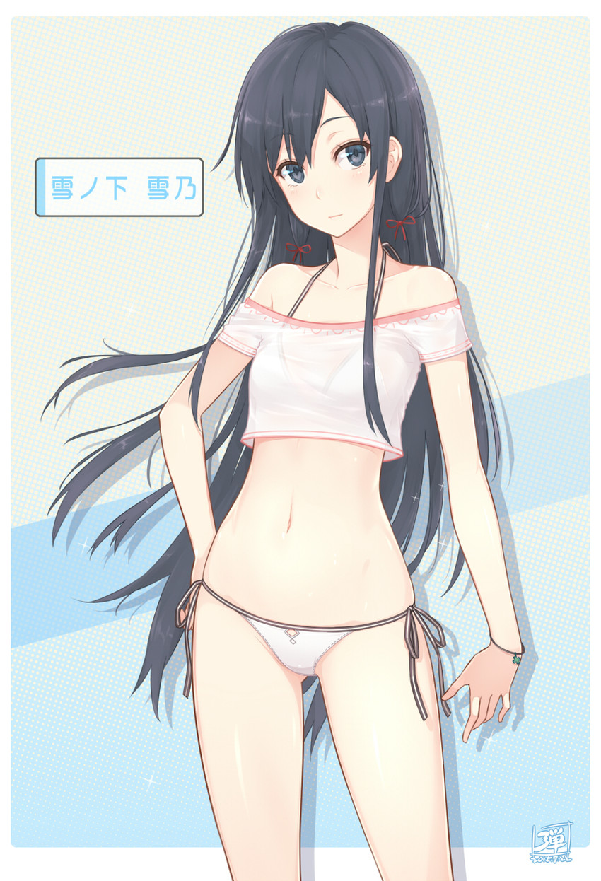 yukinoshita yukino (yahari ore no seishun lovecome wa machigatteiru.) drawn by dan_(kumadan)