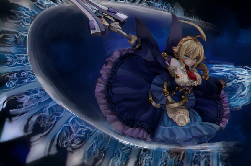 es (blazblue and 2 more) drawn by akilico