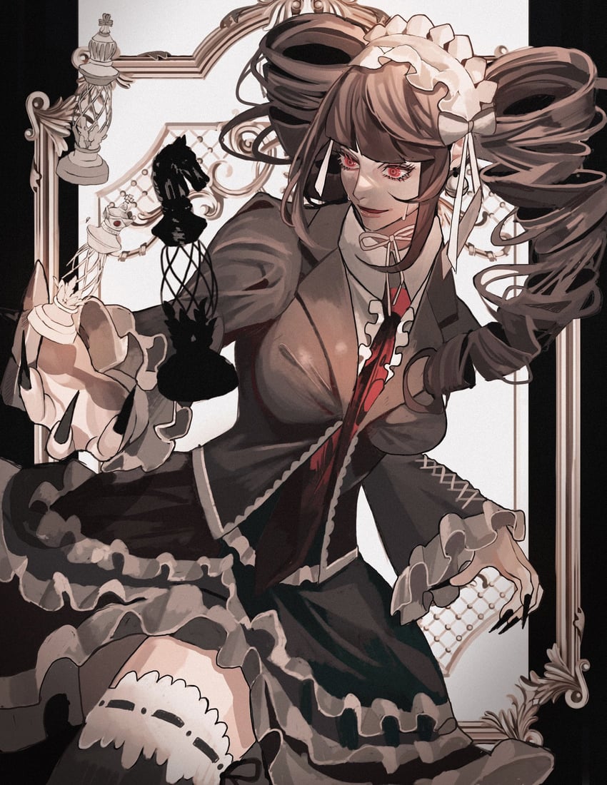 celestia ludenberg (danganronpa and 1 more) drawn by reo_(mmocc123)