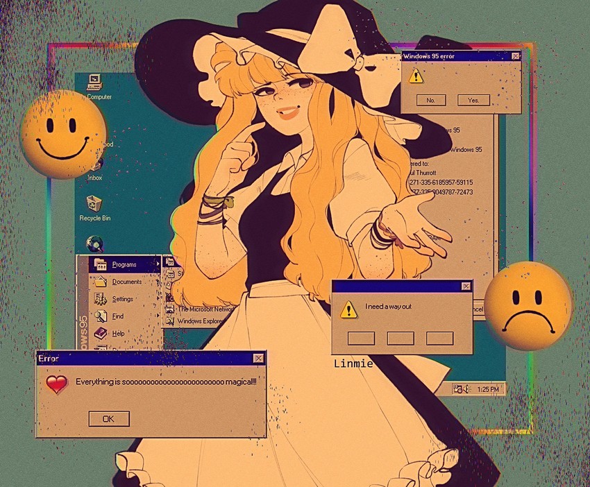 kirisame marisa (touhou and 3 more) drawn by pixie_(milkywaypixies)