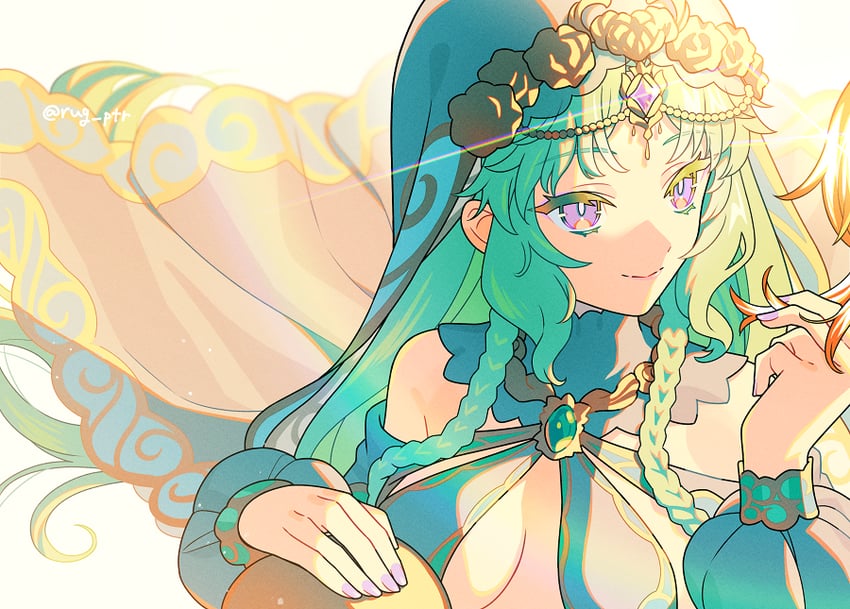 fujimaru ritsuka and salome (fate and 1 more) drawn by puteru