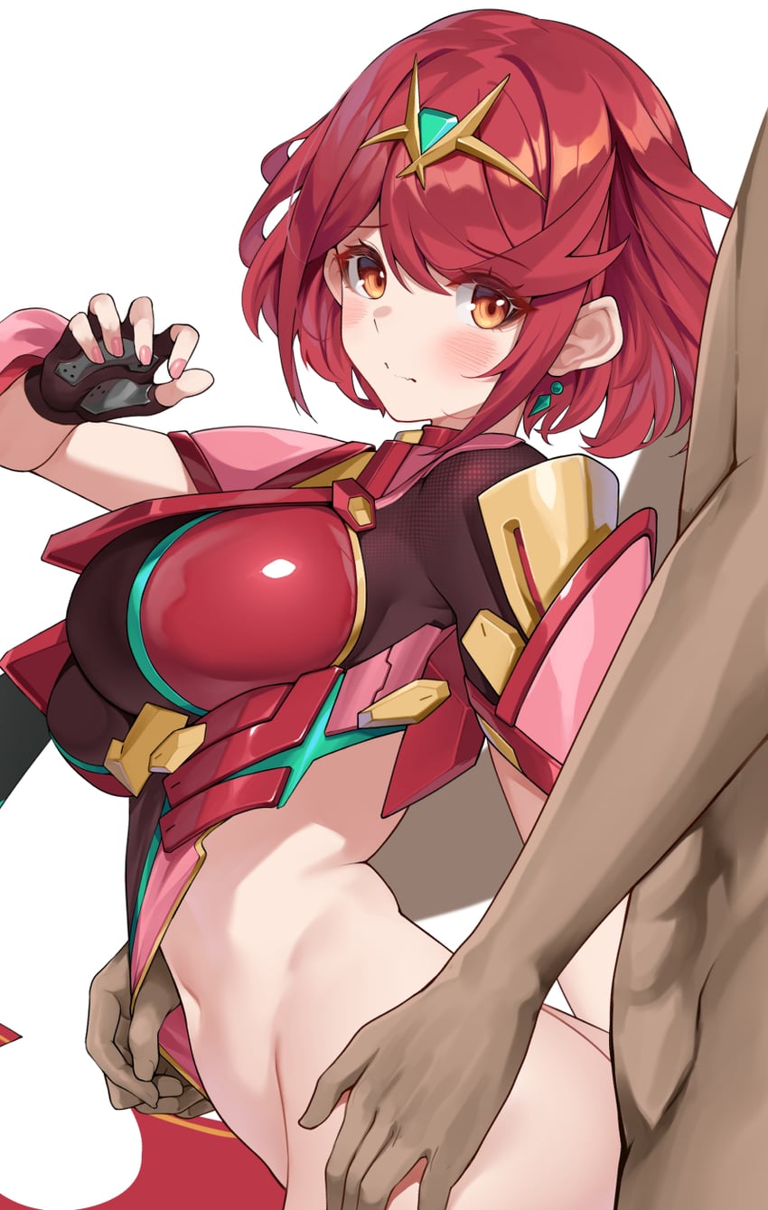 pyra (xenoblade chronicles and 1 more) drawn by matrix16