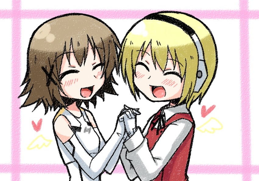 yuno, arnval, and asumi kana (hidamari sketch and 1 more) drawn by ashikaga_tamane