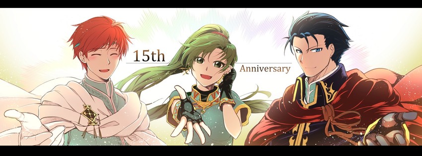 lyn, eliwood, and hector (fire emblem and 1 more) drawn by nakabayashi_zun