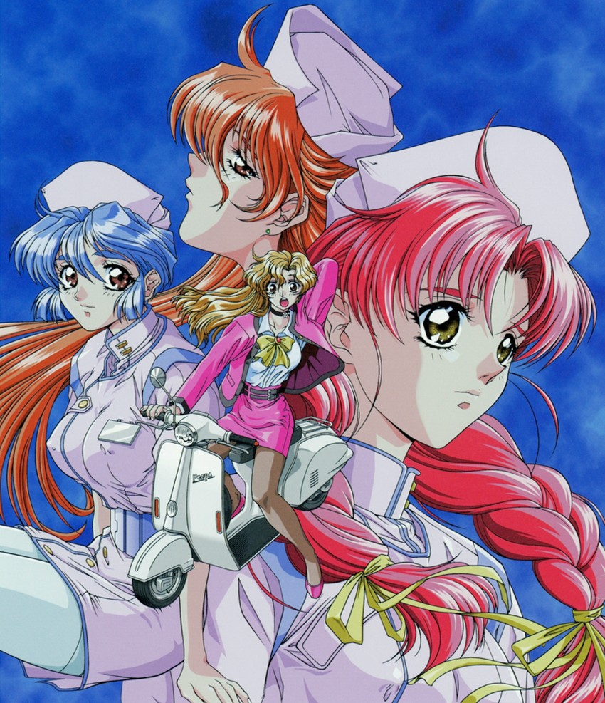 itou ryoko, mamiya chisato, and nogiwa miho (nonomura byouin no hitobito) drawn by yokota_mamoru