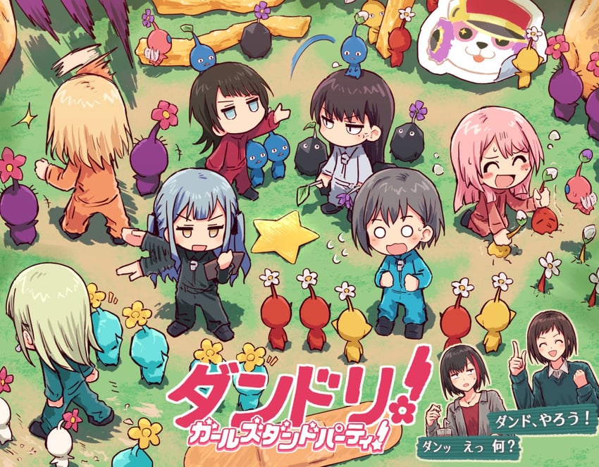 chihaya anon, togawa sakiko, shiina taki, wakaba mutsumi, yahata umiri, and 10 more (bang dream! and 2 more) drawn by bullfalk