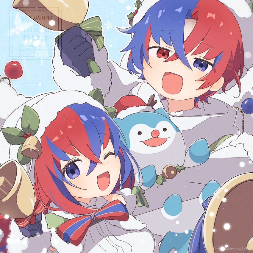 female alear, male alear, and sommie (fire emblem and 2 more) drawn by sorane_amus