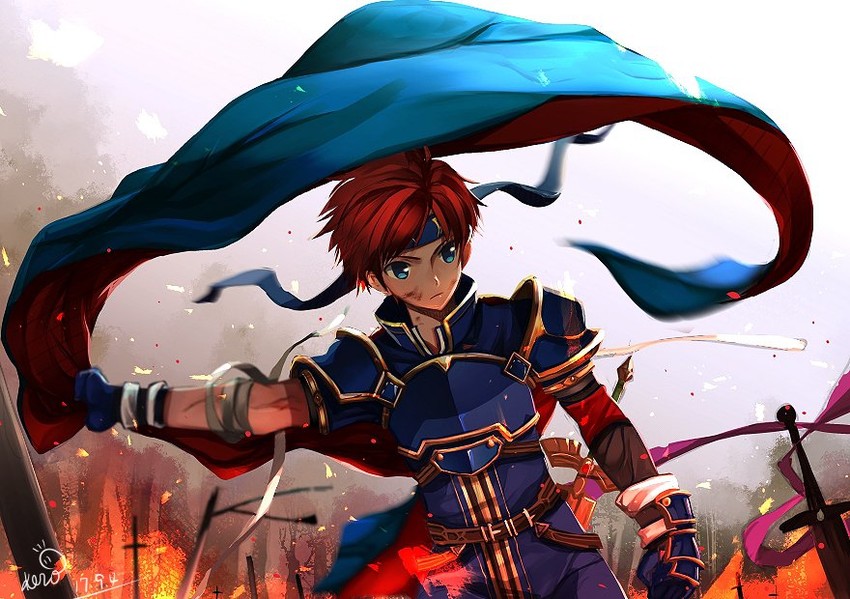 roy (fire emblem and 1 more) drawn by kero_sweet