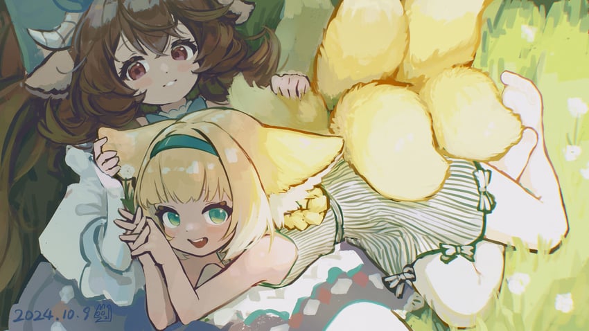 suzuran, eyjafjalla, and eyjafjalla the hvit aska (arknights) drawn by chack520