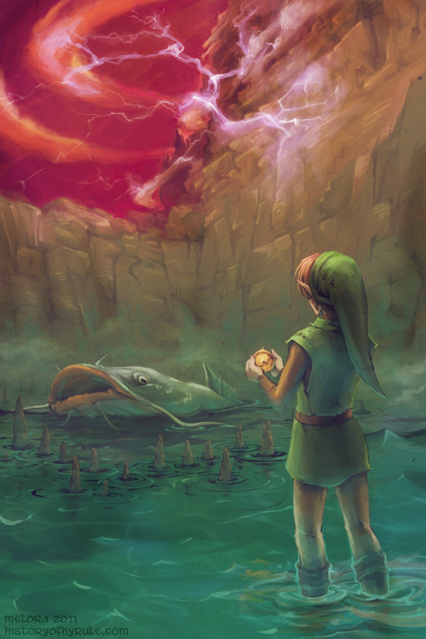 link (the legend of zelda and 1 more) drawn by melora