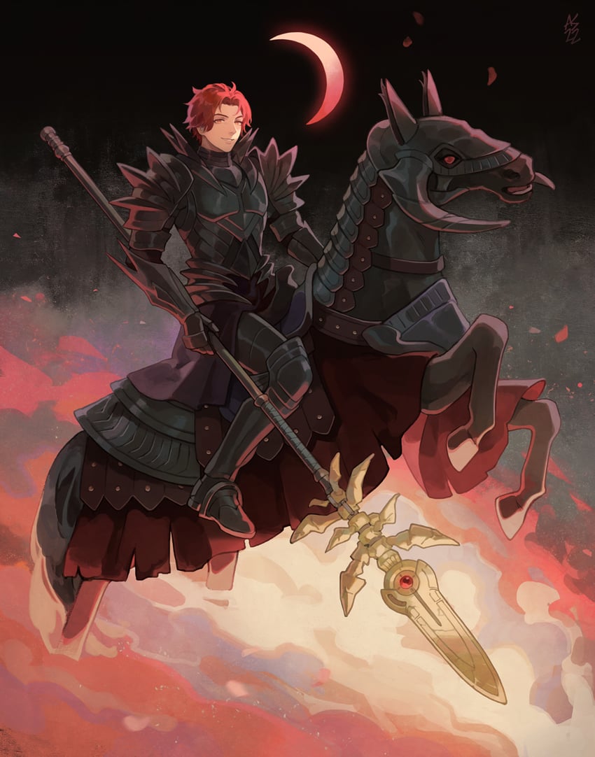 sylvain jose gautier (fire emblem and 1 more) drawn by driftwoodwolf
