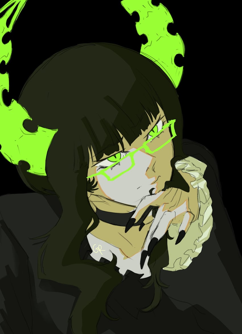 dead master (black rock shooter) drawn by arsvnist
