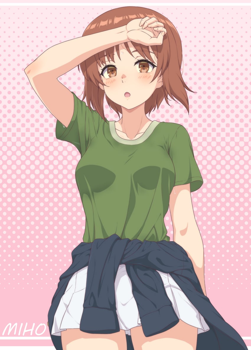 nishizumi miho (girls und panzer) drawn by ada_badguy